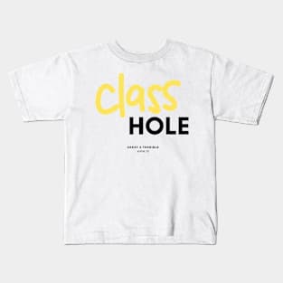 CLASSHOLE (Light) Kids T-Shirt